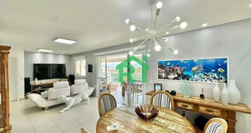Apartamento com 3 dormitórios, 134 m² - venda por R$ 1.400.000,00 ou aluguel por R$ 8.000,00/mês - Jardim Astúrias - Guarujá/SP