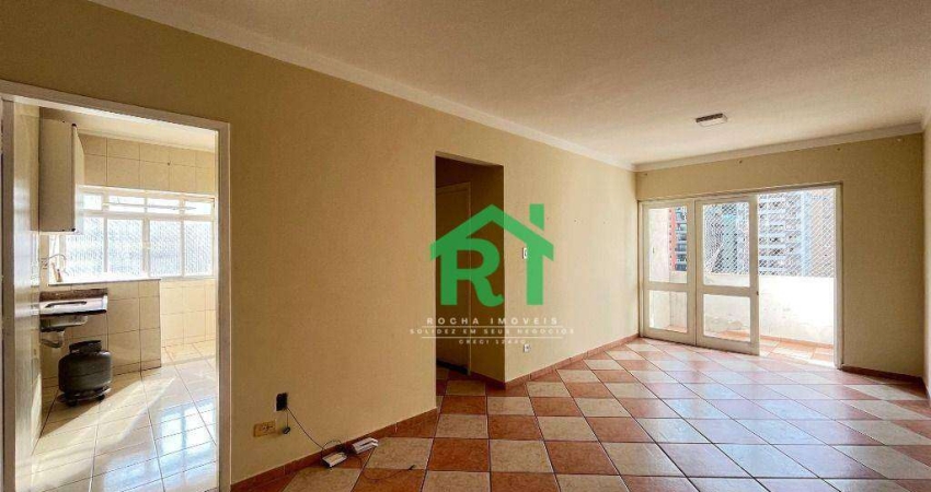 Apartamento com 1 dormitório, 60 m² - venda por R$ 350.000,00 ou aluguel por R$ 2.700,00/mês - Pitangueiras - Guarujá/SP