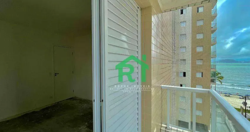 Apartamento Frente Mar, 3 Dormitórios (1 Suíte), 2 Vagas, Lazer, Jardim Astúrias - Guarujá/SP