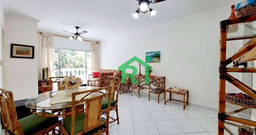 Apartamento com 3 dormitórios, 120 m² - venda por R$ 450.000,00 ou aluguel por R$ 3.800,00/mês - Enseada - Guarujá/SP