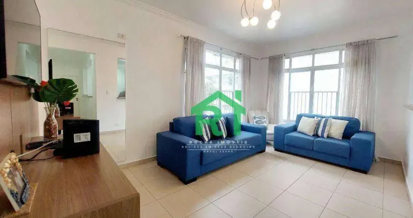 Apartamento com 2 dormitórios à venda, 75 m² por R$ 320.000,00 - Enseada - Guarujá/SP