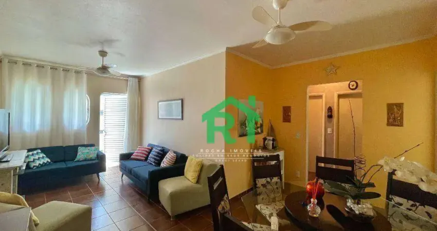Apartamento Com Sacada, 2 Dormitórios, 1 Vaga, Tombo, Guarujá/SP