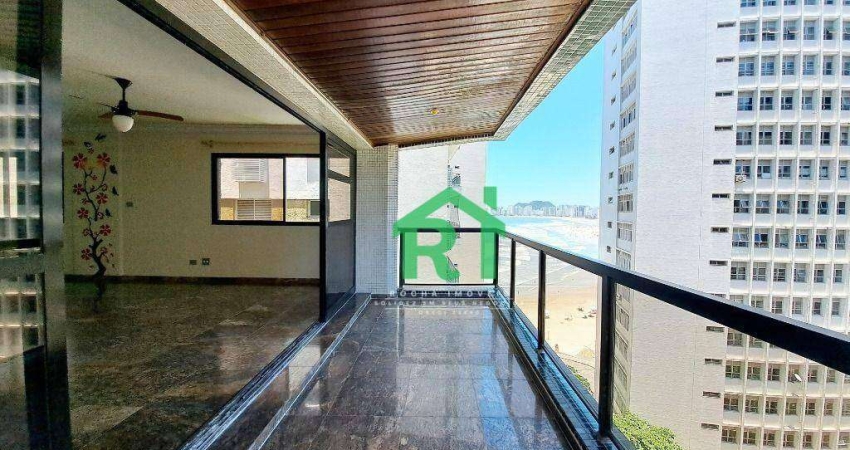 Apartamento com 4 dormitórios, 225 m² - venda por R$ 740.000,00 ou aluguel por R$ 7.000,00/mês - Pitangueiras - Guarujá/SP
