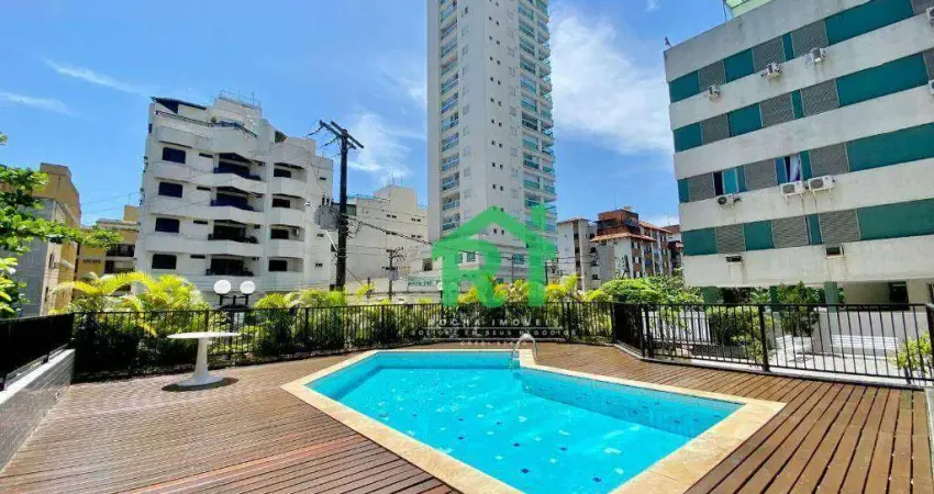 Apartamento Beira Mar, 3 dormitórios (2 Suítes), Lazer - Enseada - Guarujá/SP