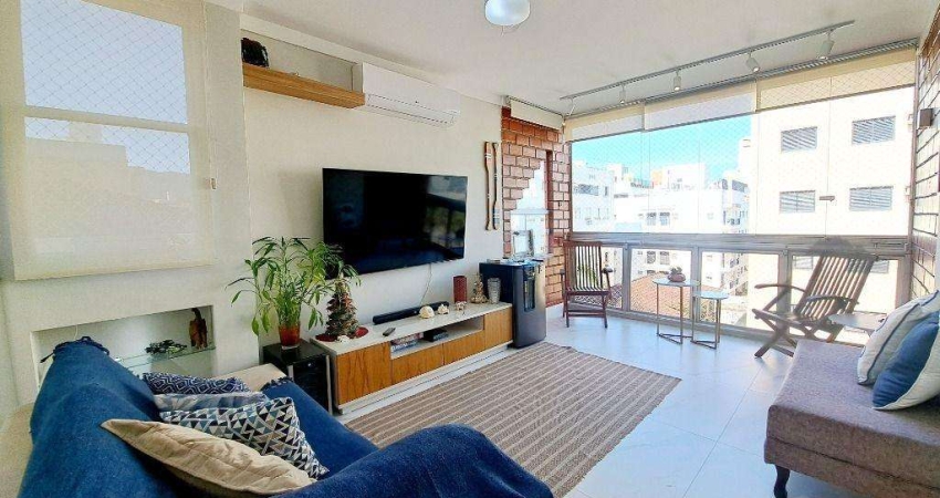 Apartamento Duplex com 2 dormitórios à venda, 78 m² por R$ 530.000 - Enseada - Guarujá/SP