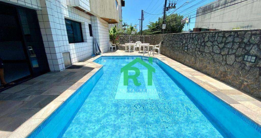 Apartamento Beira Mar, 2 dormitórios; Lazer - Praia da Enseada - Guarujá/SP