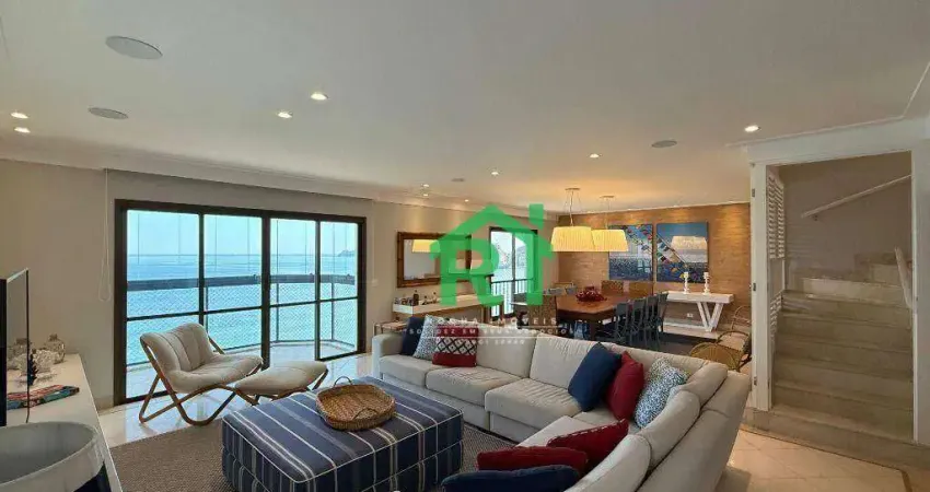 Cobertura com 6 dormitórios à venda, 450 m² por R$ 5.800.000,00 - Pitangueiras - Guarujá/SP