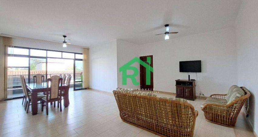 Apartamento beira mar, 3 dormitórios (1 suíte), 2 vagas, lazer, 150 m²,  à venda  por R$ 540.000 - Enseada - Guarujá/SP
