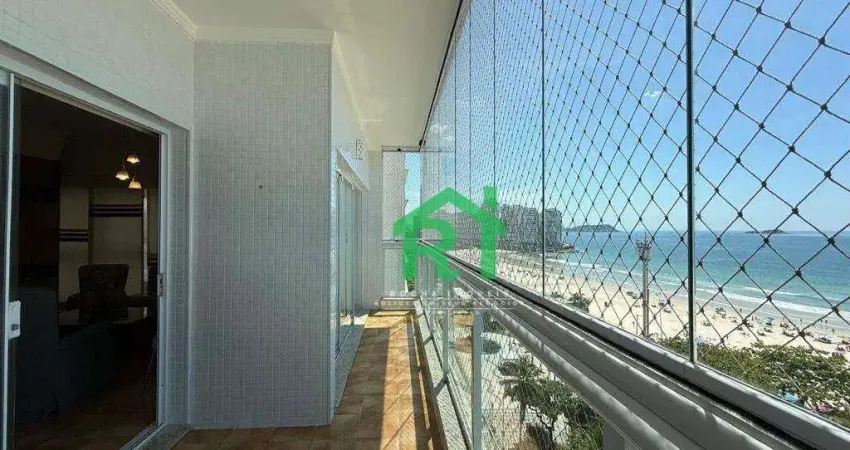 Apartamento com 3 dormitórios à venda, 148 m² por R$ 950.000,00 - Pitangueiras - Guarujá/SP