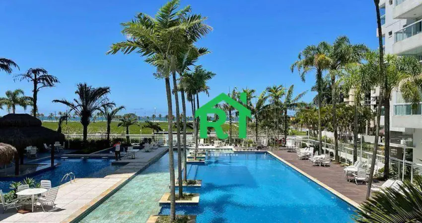 Apartamento à beira mar com 4 quartos (4 suítes), 3 vagas e lazer à venda em Enseada, Guarujá | Rocha Imóveis Guarujá