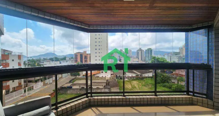 Apartamento com 3 dormitórios à venda, 110 m² por R$ 650.000 - Enseada - Guarujá/SP