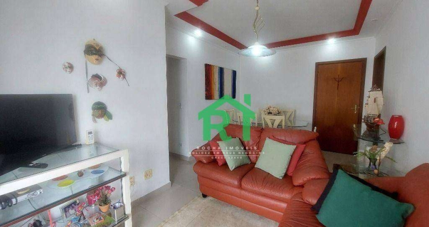 Apartamento com 2 dormitórios à venda, 69 m² por R$ 480.000,00 - Enseada - Guarujá/SP