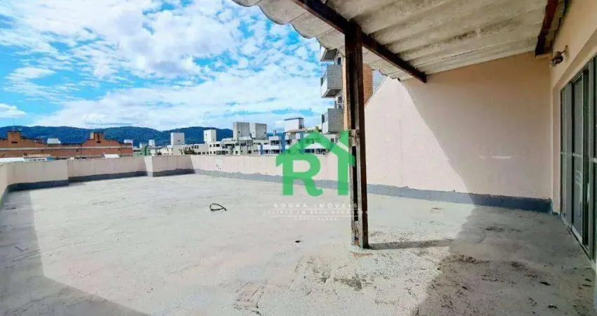 Penthouse com 4 dormitórios à venda, 160 m² por R$ 850.000,00 - Enseada - Guarujá/SP