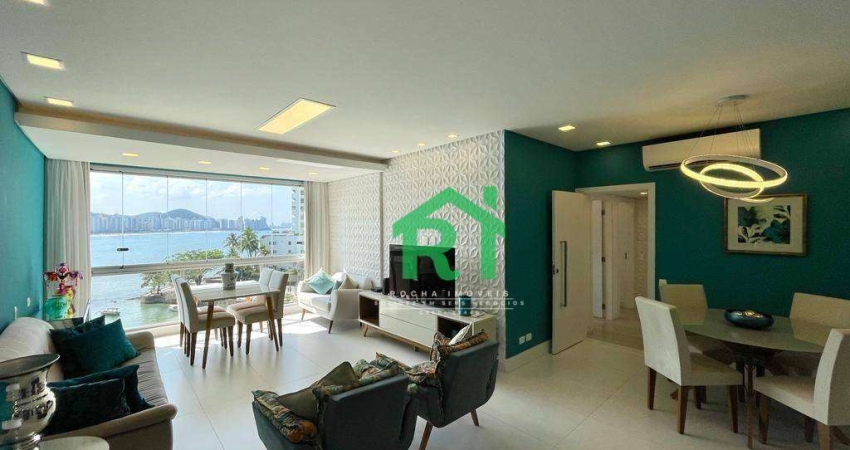 Apartamento com 3 dormitórios à venda, 111 m² por R$ 1.500.000,00 - Jardim Astúrias - Guarujá/SP