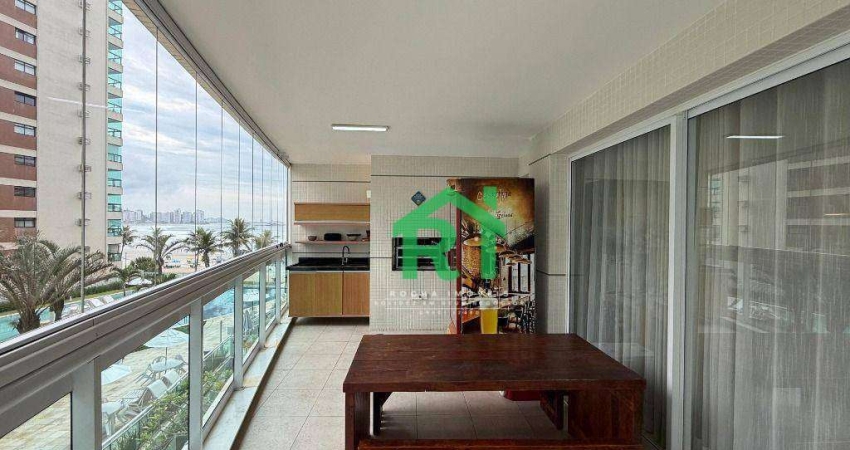 Apartamento com 3 dormitórios à venda, 156 m² por R$ 2.000.000,00 - Jardim Astúrias - Guarujá/SP