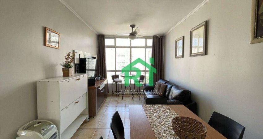 Apartamento com 2 dormitórios à venda, 90 m² por R$ 430.000,00 - Pitangueiras - Guarujá/SP