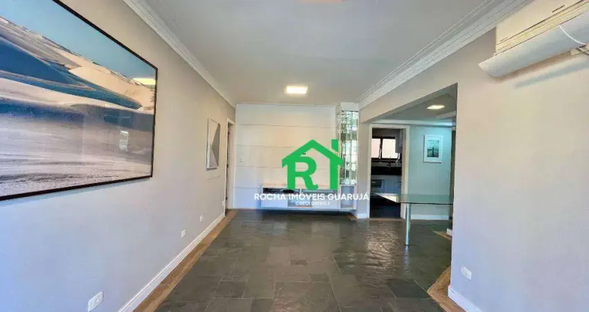 Apartamento à beira mar com 3 quartos (2 suítes), 2 vagas, lazer, praia das astúrias, guarujá/sp