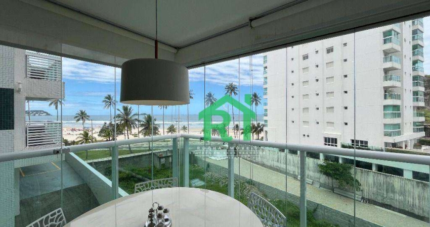 Apartamento com 3 dormitórios, 117 m² - venda por R$ 1.400.000,00 ou aluguel por R$ 10.000,00/mês - Enseada - Guarujá/SP