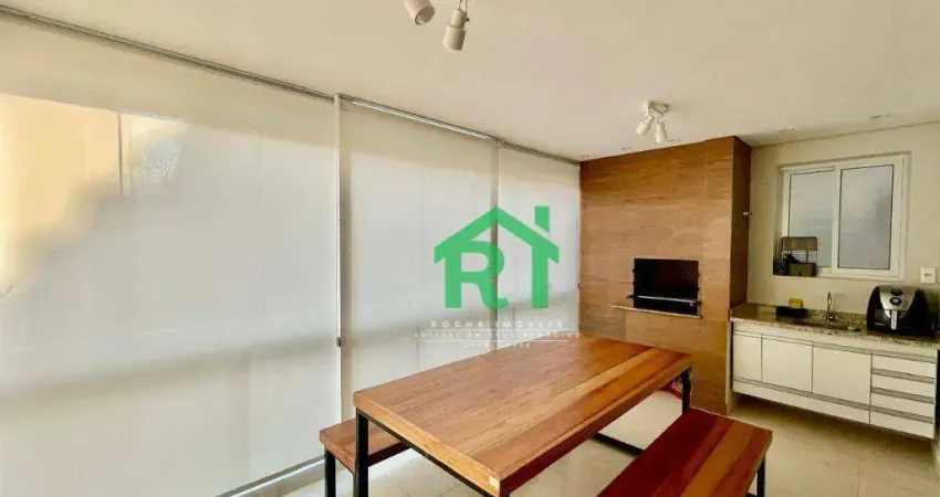 Apartamento à venda na Praia da Enseada com 3 quartos (1 suíte), 2 vagas, lazer, Guarujá/SP