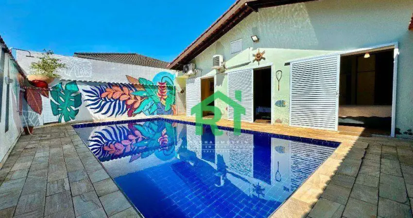 Casa à venda no Condomínio Albamar, 3 Quartos, 2 Vagas, Guarujá SP