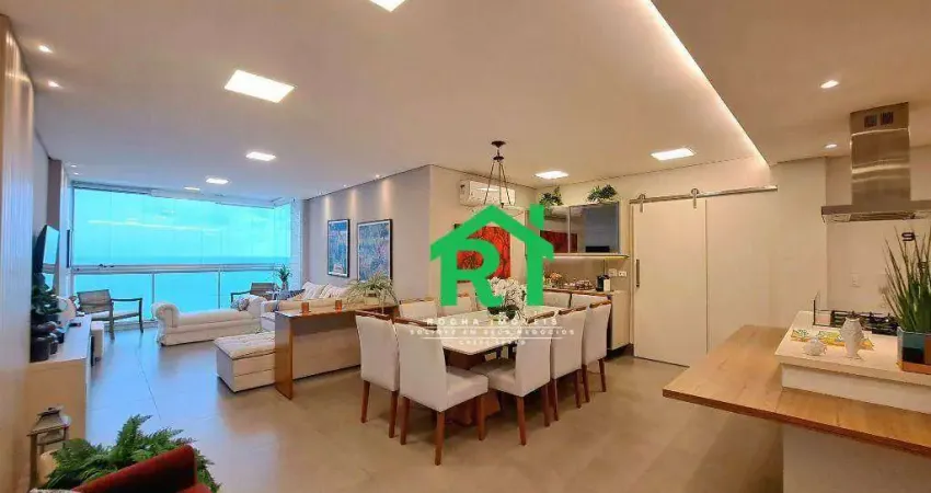 Apartamento com 4 dormitórios à venda, 184 m² por R$ 1.830.000,00 - Jardim Astúrias - Guarujá/SP