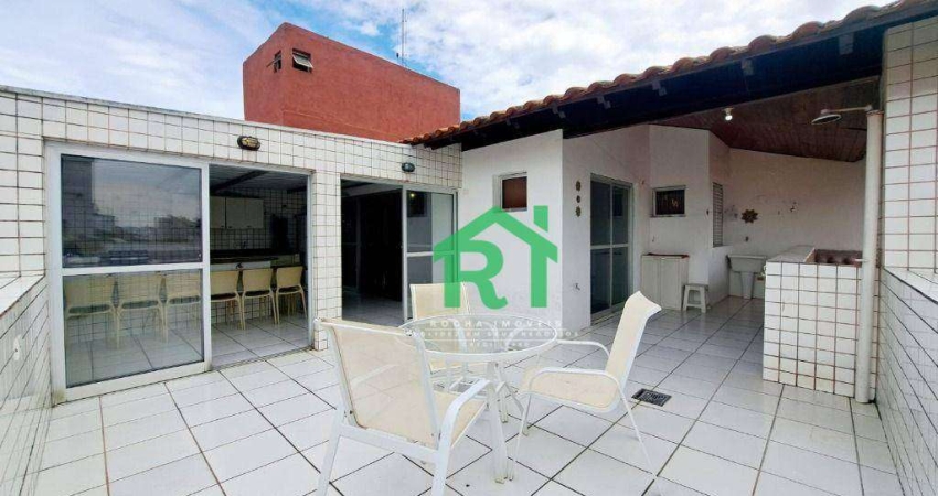 Cobertura com 5 dormitórios à venda, 120 m² por R$ 600.000,00 - Enseada - Guarujá/SP