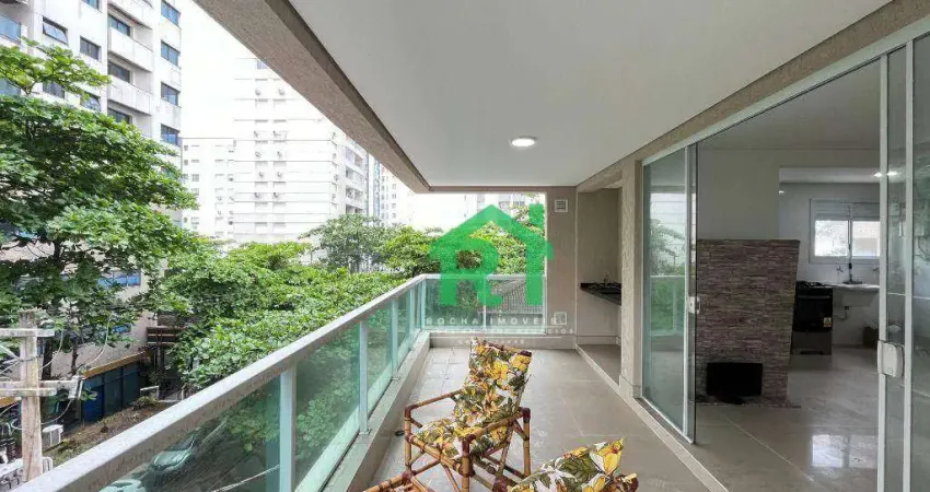Apartamento com 3 dormitórios, 86 m² - venda por R$ 1.000.000,00 ou aluguel por R$ 6.200,00/mês - Pitangueiras - Guarujá/SP
