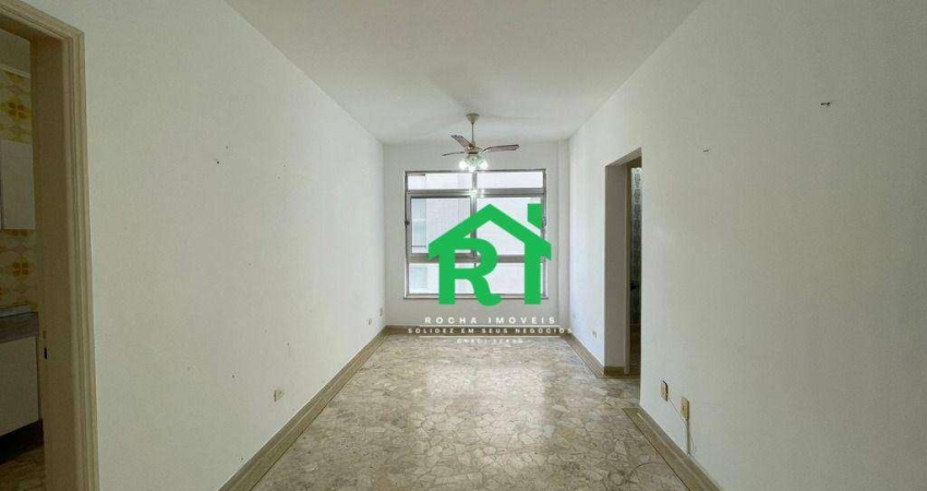 Apartamento para alugar com 1 dormitório, 1 vaga, Pitangueiras, Guarujá/SP