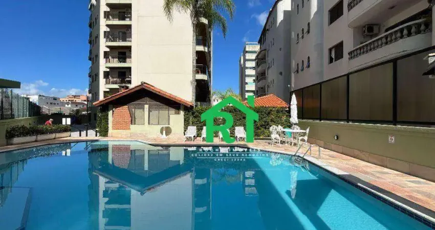 Apartamento com 3 dormitórios (2 suíte), 2 vagas, lazer, Enseada, Guarujá/SP