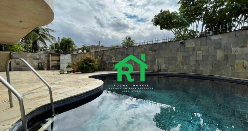 Casa com 5 Dormitórios (4 Suítes), Piscina, Beira Mar, Enseada, Guarujá/SP