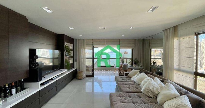 Apartamento com 3 dormitórios, 160 m² - venda por R$ 1.900.000,00 ou aluguel por R$ 13.000,00/mês - Jardim Astúrias - Guarujá/SP