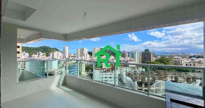 Apartamento à venda na Praia das Astúrias, 2 Quartos (1 Suíte), 2 Vagas, Lazer, Guarujá.