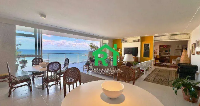 Apartamento à venda na Praia Pitangueiras, 4 Quartos , 2 Vagas, Vista para o mar, Guarujá SP