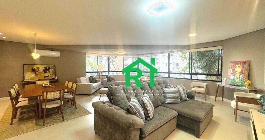 Apartamento com 3 dormitórios à venda, 170 m² por R$ 1.200.000 - Pitangueiras - Guarujá/SP