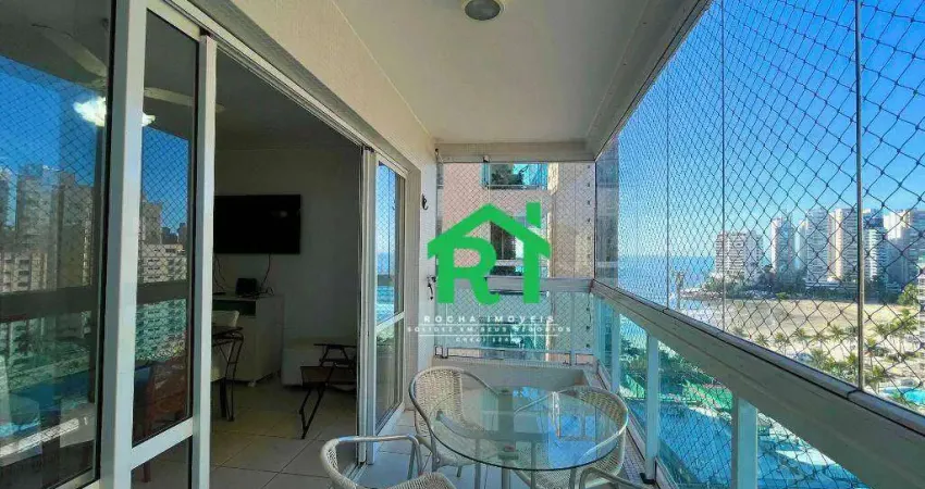 Apartamento com 2 dormitórios, 78 m² - venda por R$ 750.000,00 ou aluguel por R$ 5.200,00/mês - Jardim Astúrias - Guarujá/SP