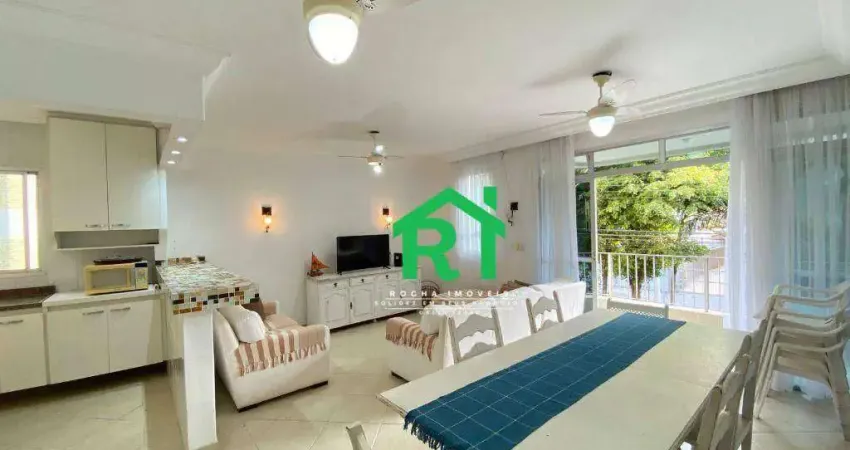 Apartamento com 4 dormitórios (3 suítes) 2 garagem na praia da Enseada Guarujá - SP.