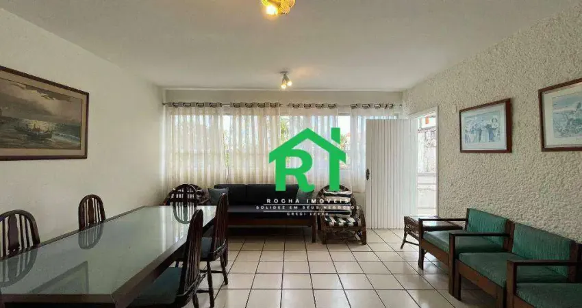 Apartamento à beira mar com 4 dormitórios, 2 vagas, Enseada, Guarujá/SP