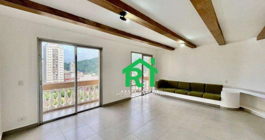Apartamento com 3 dormitórios à venda, 146 m² por R$ 570.000,00 - Pitangueiras - Guarujá/SP