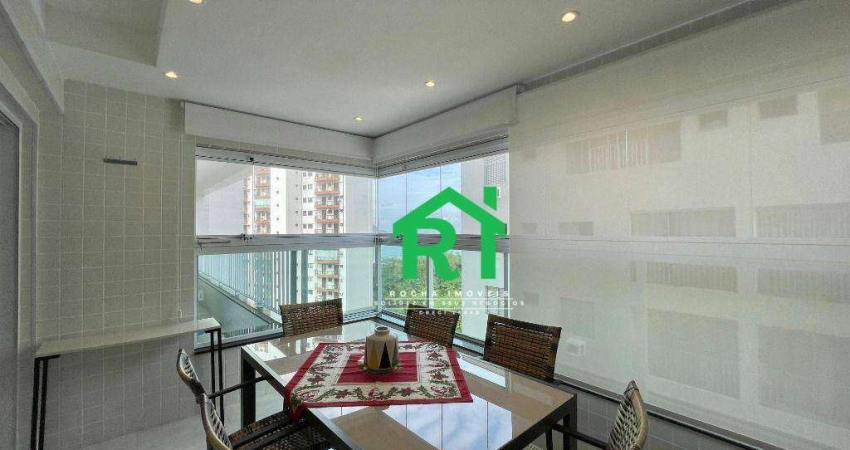 Apartamento com Varanda Gourmet 2 Dormitórios (1 Suíte), 2 Vagas, Lazer, Jardim Astúrias, Guarujá/SP