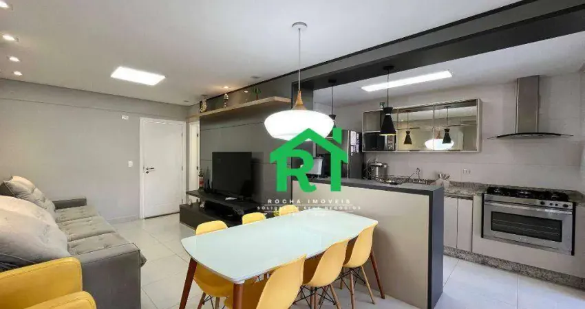 Apartamento Beira Mar, 2 Dormitórios (2 Suítes), 2 Vagas, Lazer, Tombo, Guarujá/SP