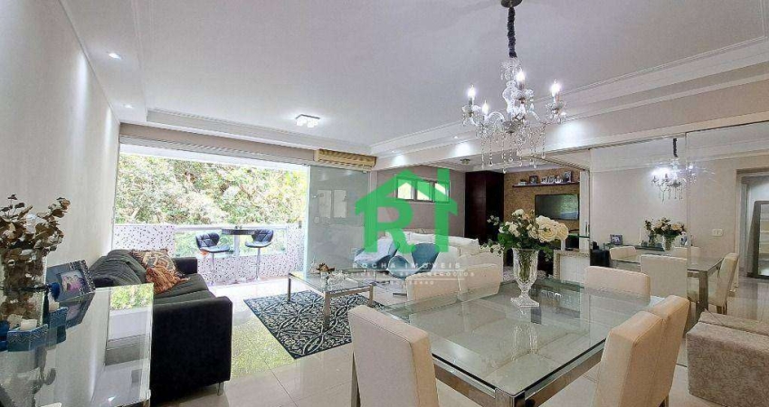 Apartamento com 2 dormitórios para alugar, 110 m² por R$ 4.500,00/mês - Pitangueiras - Guarujá/SP