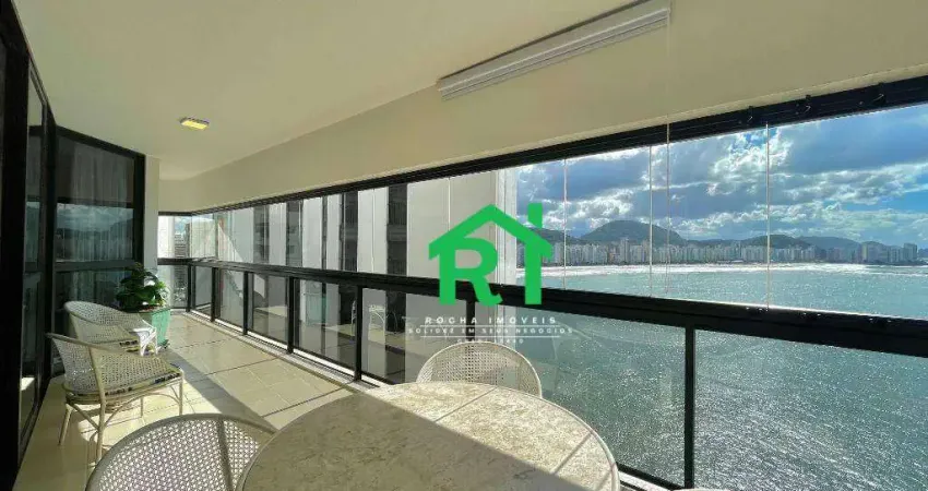 Apartamento com 3 dormitórios, 160 m² - venda por R$ 1.690.000,00 ou aluguel por R$ 16.000,00/mês - Jardim Astúrias - Guarujá/SP