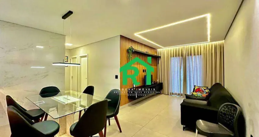 Apartamento à beira mar com 3 quartos (1 suíte) à venda em Pitangueiras, Guarujá | Rocha Imóveis Guarujá