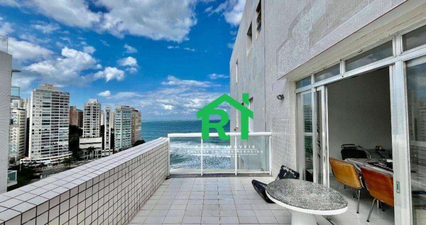 Apartamento com 4 dormitórios à venda, 190 m² por R$ 950.000 - Pitangueiras - Guarujá/SP