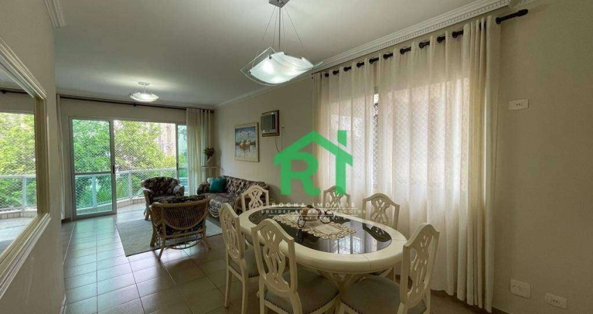 Apartamento com, 4 dormitórios (1 suíte), 1 vaga, Enseada, Guarujá/SP.