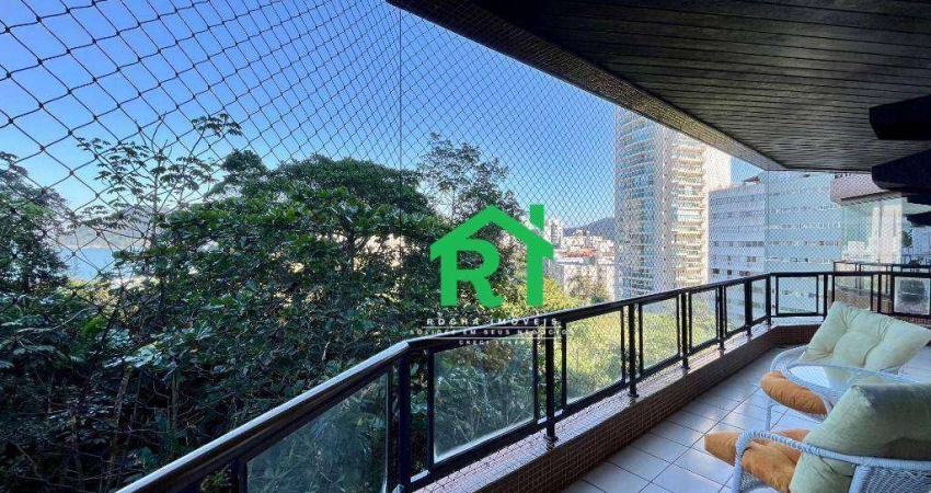 Apartamento com 3 quatros (2 suítes), 2 vagas, Lazer, Praia do Tombo, Guarujá/SP