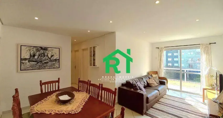 Apartamento à beira mar com 3 Dormitórios, 1 Suítes, 1 vaga - Enseada - Guarujá/SP