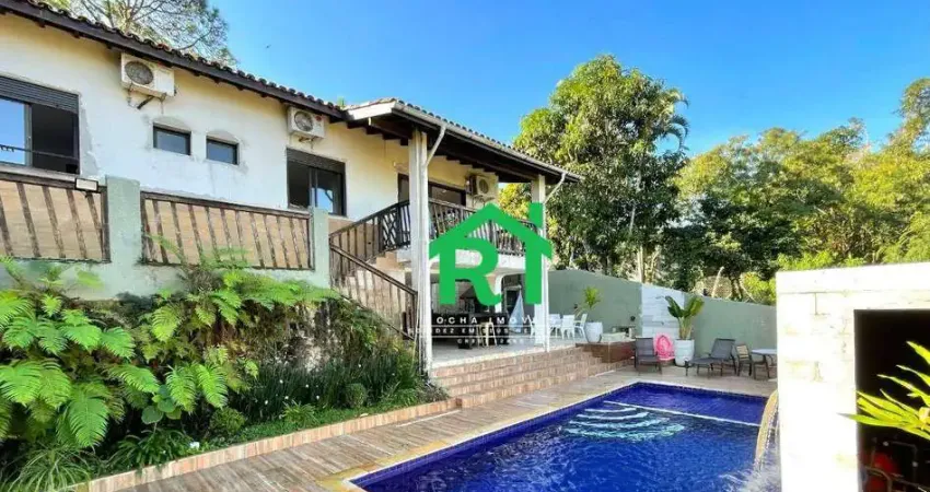 Casa com 4 Dormitórios (3 Suítes), Piscina, Churrasqueira, Vista Mar, Enseada, Guarujá/SP