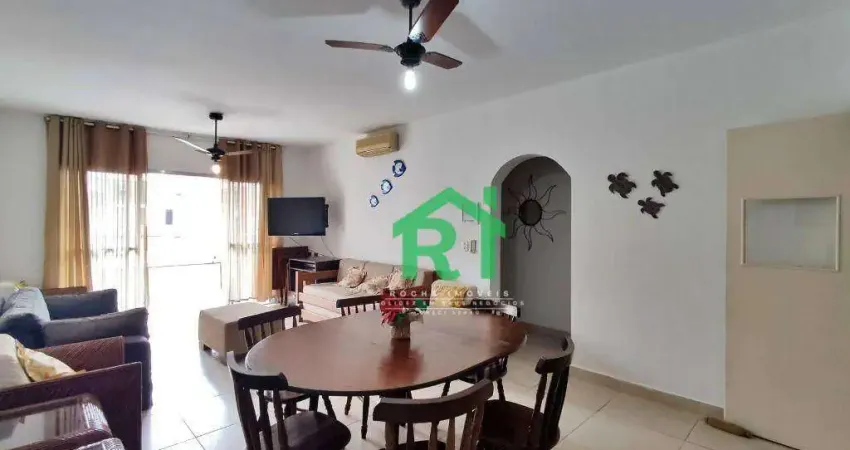 Apartamento com 2 dormitórios, 83 m² - venda por R$ 380.000,00 ou aluguel por R$ 3.500,00/mês - Jardim Astúrias - Guarujá/SP