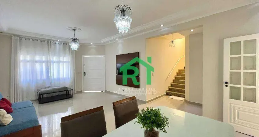 Casa com 4 Quartos (3 Suítes), 4 Vagas, Tombo, Guarujá/SP